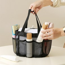 JOYMULTI 黑色網眼沙灘沐浴玩水網眼游泳包