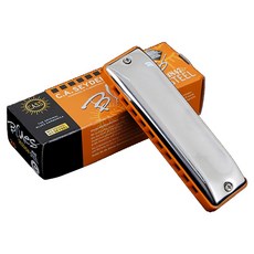 Seydel Blues Session Steel 10孔 G調 全音階口琴, 10301, 1個, 混合色