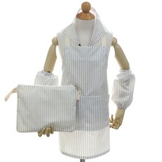 SEMOMS 孩童防水圍裙+頭巾+袖套+收納包