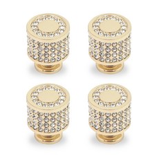 EASYWAY 1孔霓虹藝術金色家具把手, 4個