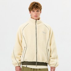 Gola 男女通用線條亮點搖粒絨夾克 WGLA6SJJPZ01