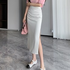 LUNA GIRL J-rin 側開衩半身裙