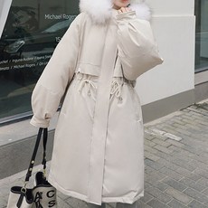 루나글램 임산부 플러스 벨벳 야상 패딩 qqi36