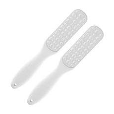 Joinmade 雙面足部去角質刷 白色, 2個, 1入