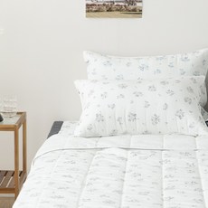 해밀홈 VACATION 듀라론 냉감 여름 이불, 그레이