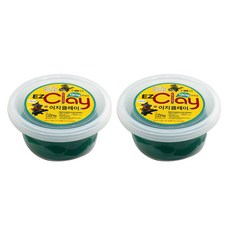 이지피아 이지클레이 2p, 초록, 120g