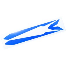 SYM 車頭V型反光貼-藍 提升夜間安全, 1入