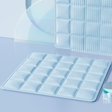 바디보 반려동물 사각 여름 쿨 매트, 블루, 1개