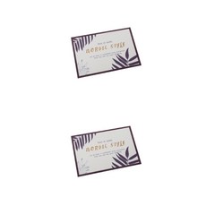 北歐紫丁香餐墊 2入, 款式8, 45 x 30 cm, 2個