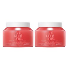 L'O DEUR Lette Color Fit 櫻桃花糖身體磨砂膏, 2個, 500g