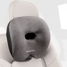 NewTrend SF13 레볼루션 차량용 목쿠션, 그레이, 1개