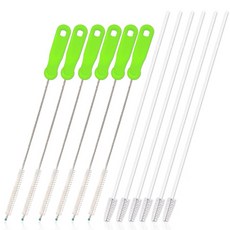 hibee 多功能草刷 6入+草刷6入 隨機出貨, 1套, 綠色