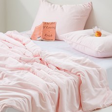 Homesliving 絲綢觸感涼感寢具組