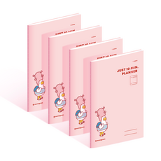 Monogram Just 10 Minutes 1個月計畫本 MG-0008, HIPDUCK 3, 4個