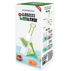 SUPERRICH 新款萬用蔬菜刨絲器, 1個, 綠色