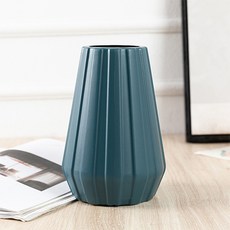 Homeflow 歐式簡約風格室內裝飾花瓶, 藍色