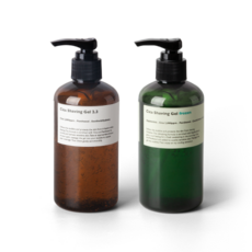 Lazy Society Cica 剃須凝膠 250ml+冷凍剃須凝膠 250ml 套組, 1組