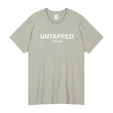 언탭트 남여공용 통기성 스텔라 프린팅 반팔 티셔츠