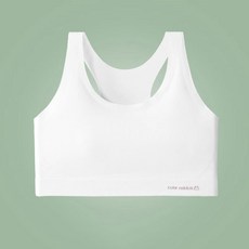 언헤브 여아용 심리스 학생 스포츠 브라