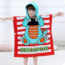 hugmii 恐龍孩童海灘巾