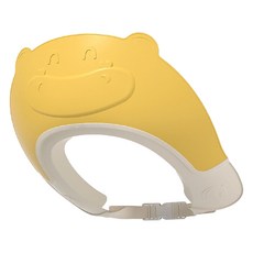 LILIKOKO 哩哩摳摳 兒童浴帽 小牛款 25*22公分 0.5-8歲適用, 小牛黃色, 1個