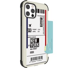 JUST4YOU 보딩 방탄콤보 카드 휴대폰 케이스