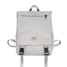 JH Company 休閒翻蓋式後背包, 灰色