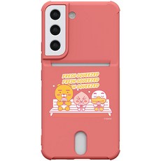 카카오프렌즈 저스트 어피치 컬러 방탄 카드 휴대폰 케이스