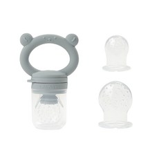 LALABY UPIS 矽膠水果棒, 1個, 04 灰色