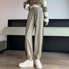 앤드스타일 여성용 인디오 코듀로이 밴딩 조거 팬츠 263469