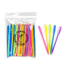 塑膠毛線縫針 隨機出貨, 100個