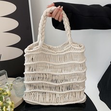 연이랜드 라인 포인트 썸머 라탄 왕골백