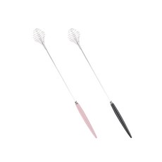 Bogen Allemande Satin 迷你打蛋器 2件組, 黑色, 粉紅色, 1套