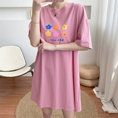 印花短袖哺乳上衣