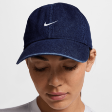 NIKE 耐吉 運動俱樂部 Unstructured 牛仔帽, 學院海軍藍, 1個