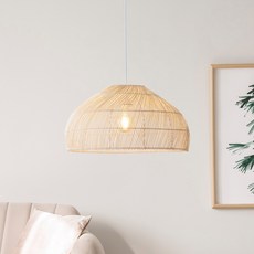 히트조명 풀 1등 펜던트 조명 D30903, 라탄