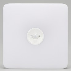 MEGAMAN Vitson LED Megaman 方形薄型感應燈 晝光色 18W 200mm, 1個, 白色