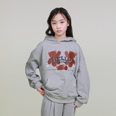 제니 아동용 오버핏 헬로베어 후드티 JN2019H