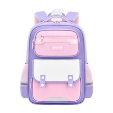 KIZTREE 童款拼色多格收納書包 BB-303