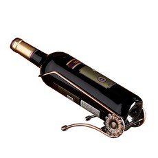 鐵製復古家用紅酒架, 002, 1個