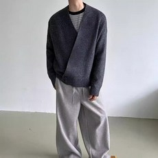 男士 DM 時尚交叉開襟衫