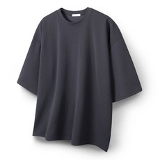 해리슨 남성용 오버핏 골지 라운드 7부 티셔츠 HA-1099 WOD1025