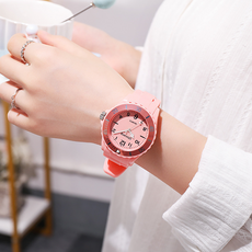 Daily Nest 舒適好戴的簡便運動手錶, 1個, 粉紅色