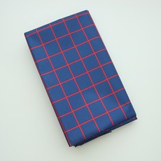 Daeil Company 磚紋格紋大尺寸防水布料, 海軍藍R(773)