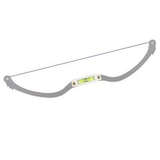 J.D半永久眉毛紋身輔助水平尺, 銀, 1個