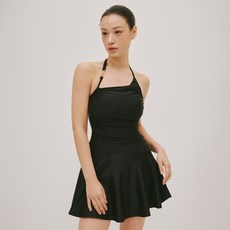 SOGNAREBY 方領亮色連身泳裝 Jet