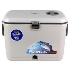 韓國 cosmos 釣魚休閒兩用保冷箱 WJ-713, 33L, 1個, 白色