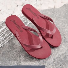 Aromood 女士極簡人字拖海灘鞋