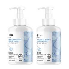플루 내추럴 버블 핸드워시 플로럴향, 2개, 500ml