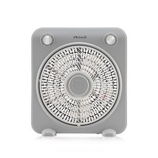 Shinil 信一 5葉箱型風扇, 灰色的, SIF-T10CP